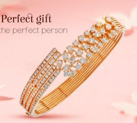 Antique Gold-Plated Floral Medallion Bangles with Radiant Emerald-Cut Crystals - Set of 2